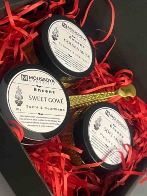Coffret 3 Encens Exclusifs Moussoya