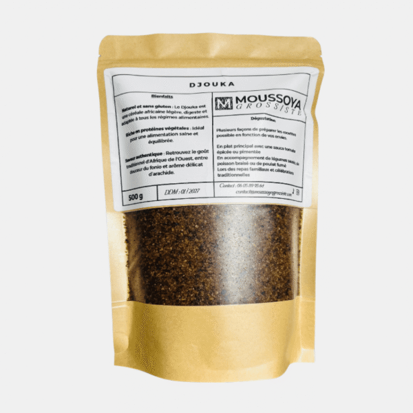 Djouka précuit – Fonio enrichi à l’arachide